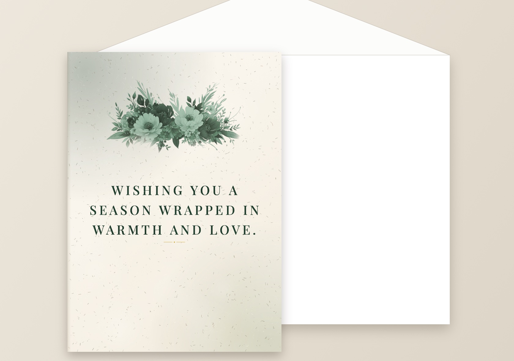 Wishing you a season wrapped in warmth and love.